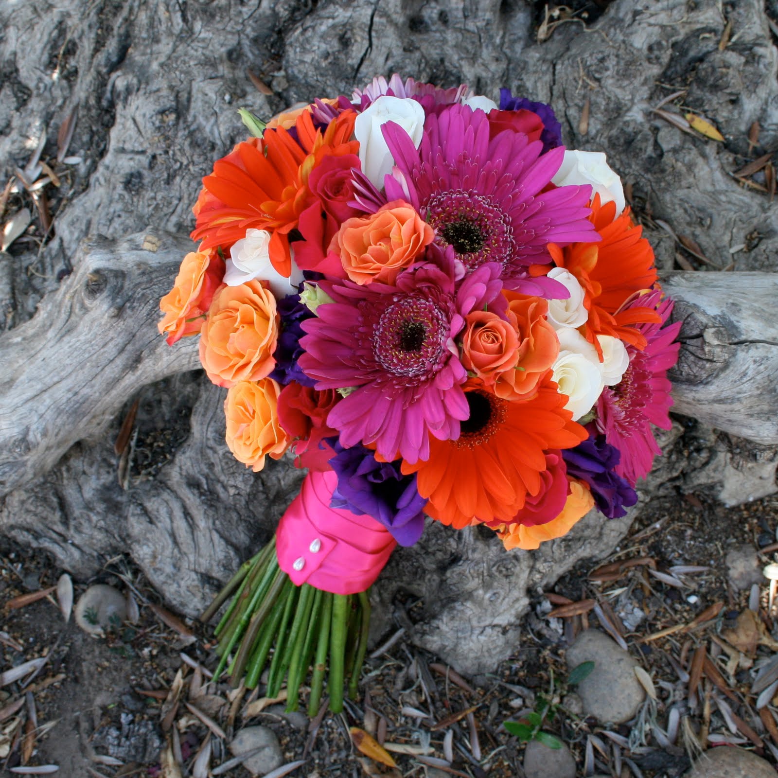 Daisies+and+roses+bouquet