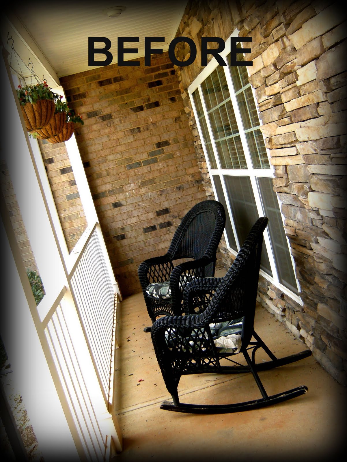 Living With Imperfection Porch Redo The Completion