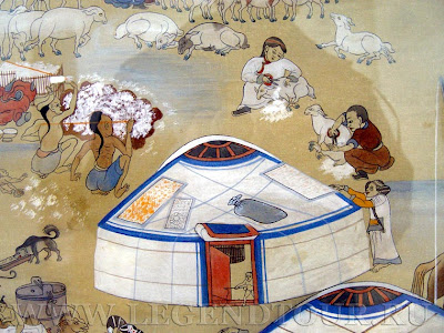 Монгольская живопись. Балдуугийн Шарав