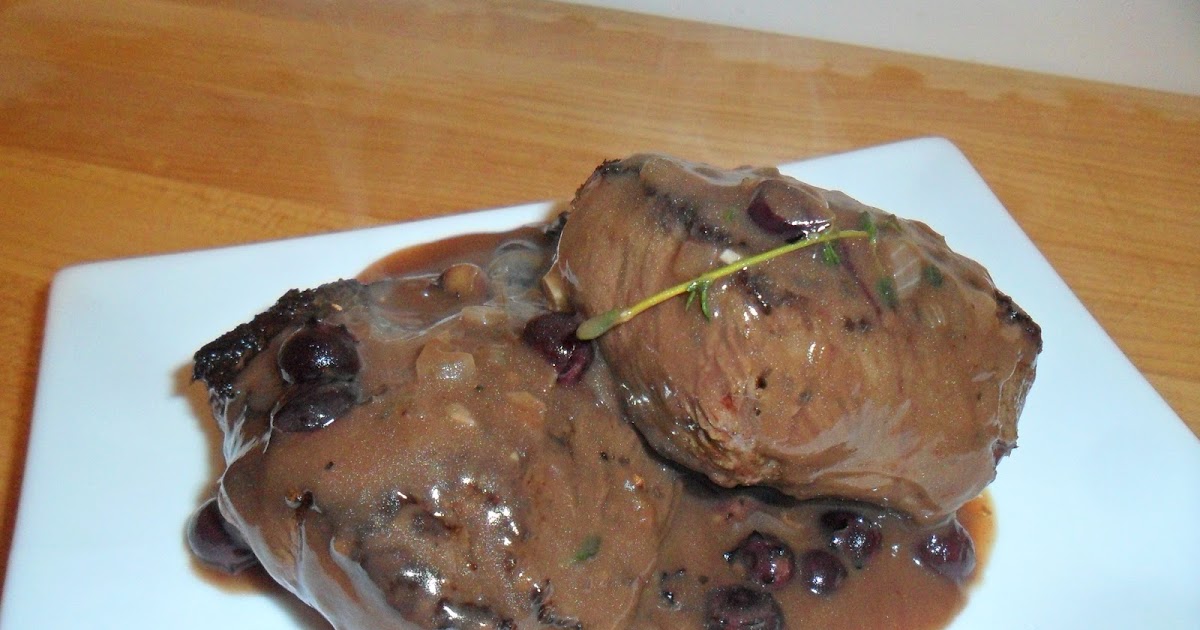 You have to cook it right Venison Steaks with a Blueberry Port Sauce