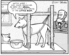 So that's what Pavlov's dogs think