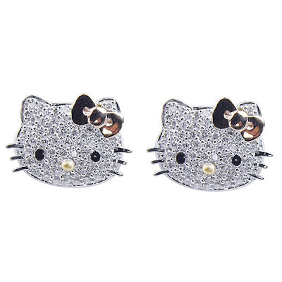  Kitty Earrings on Hello Kitty Is My Alter Ego Tehe I Love These Earrings 1490 And The