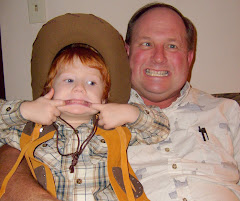 Being silly with Grandpa
