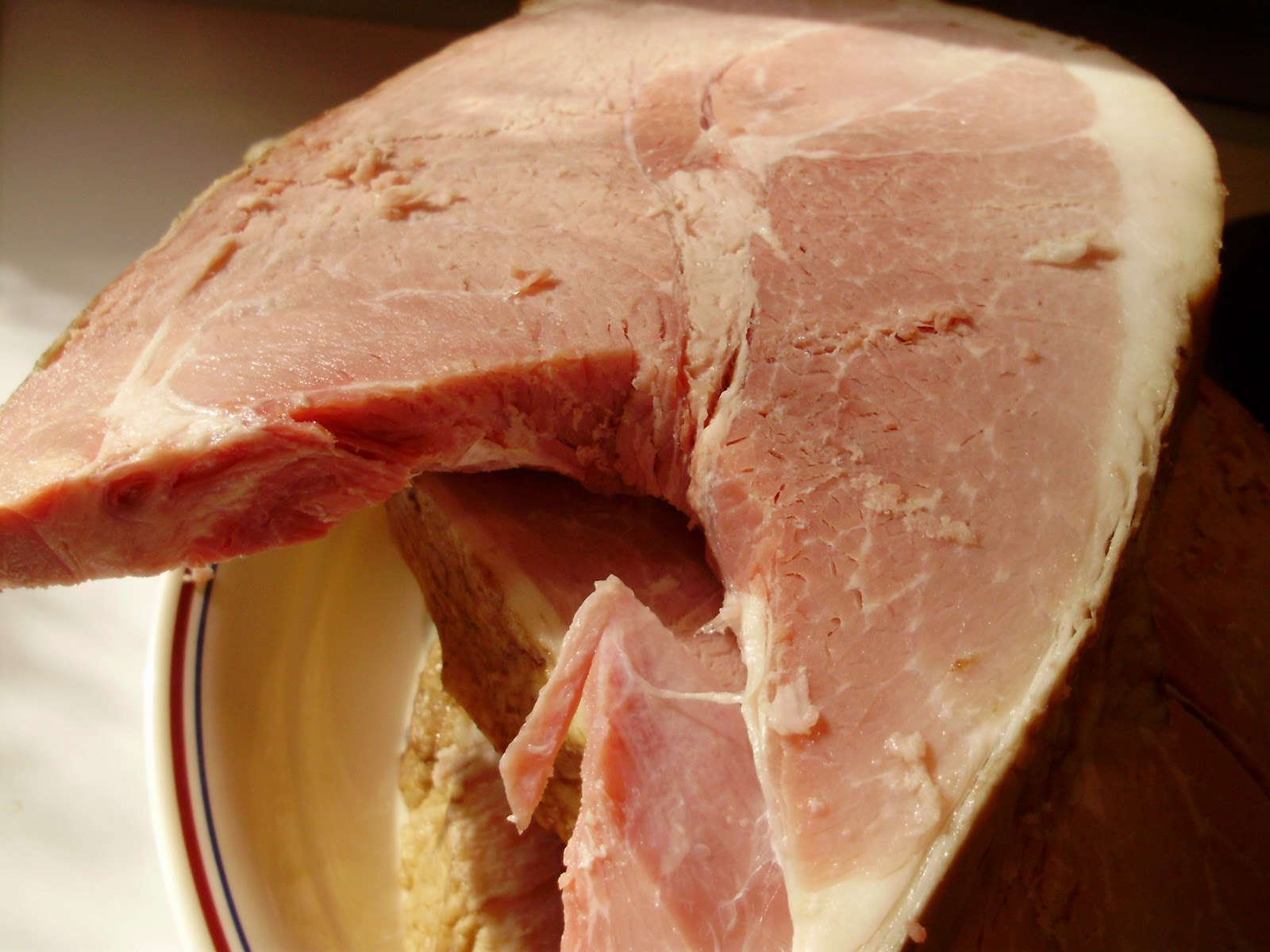 Ohiofarmgirl's Adventures In The Good Land Hamtastic! How to cut up a whole ham