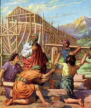 Noe Construyendo el Arca