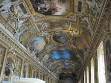 Some of the ceiling work in the Louvre