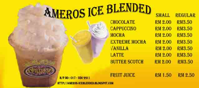 Ameros Ice Blended
