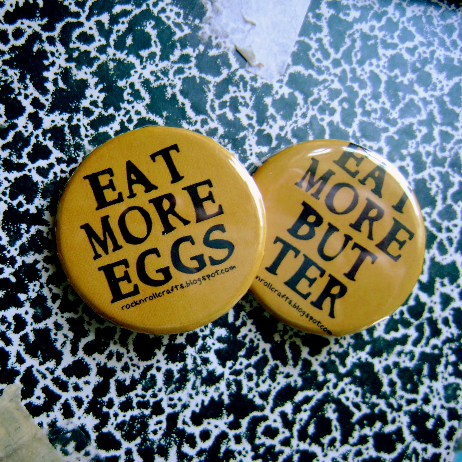 Rock n Roll Crafts Butter and Eggs Day 2010