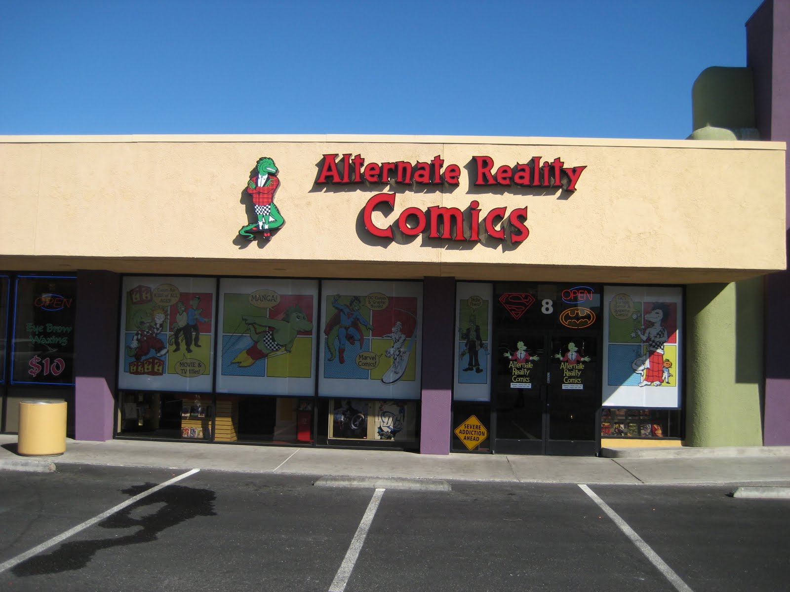 Ich Liebe Comics !: Alternate Reality Comics - New Sign & Window.