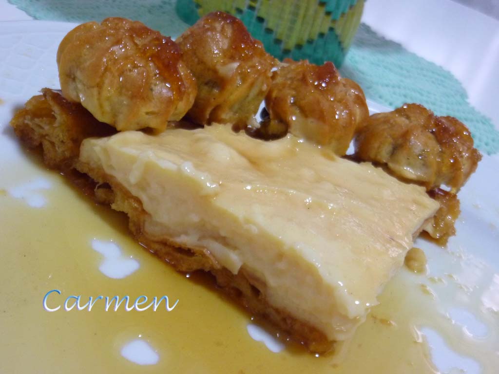 Caprichos sin gluten Tarta Saint Honore