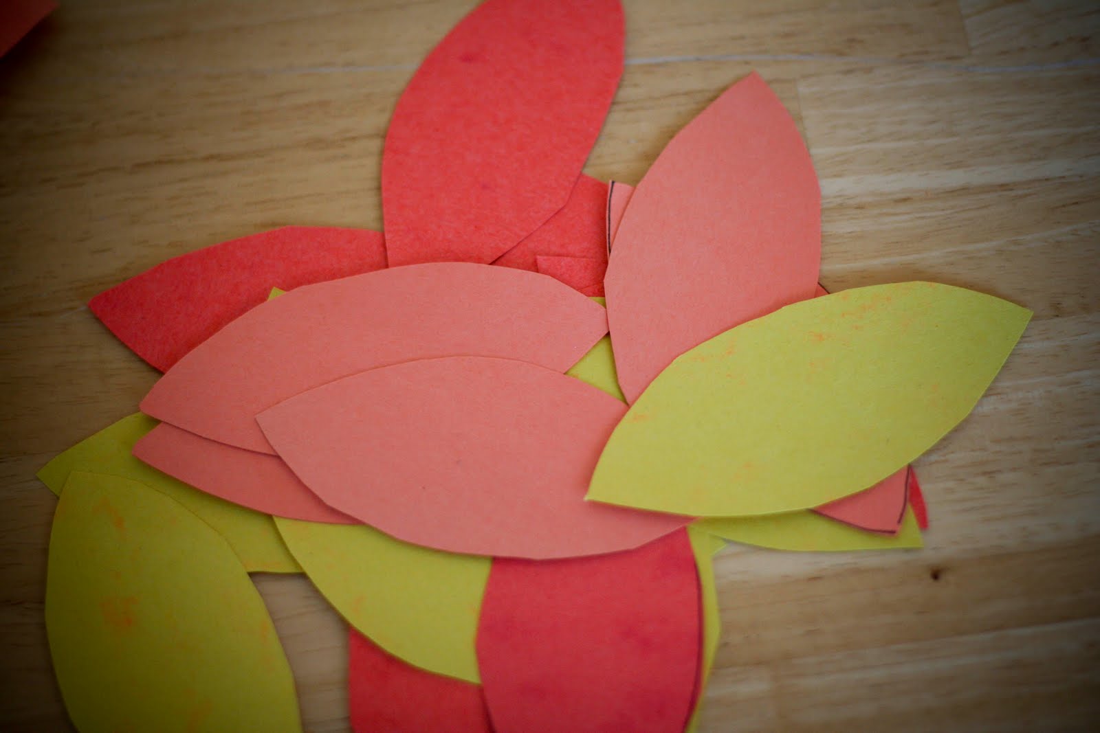 Construction Paper Leaves