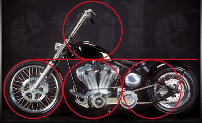 Como desenhar uma moto chopper  Tutorial de desenho passo a passo