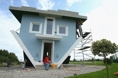Crazy Upside Down House in Germany
