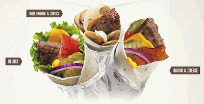 McDonald's New Angus Snack Wraps