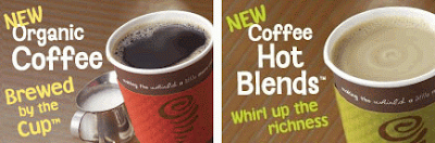 Jamba new Organic Coffe and Hot Blends