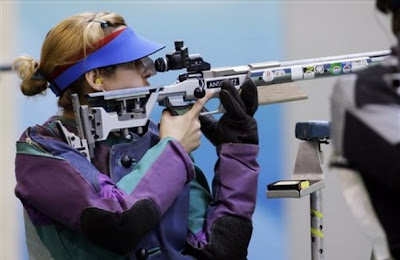 Eglis Yaima Cruz, bronce en tiro olímpico