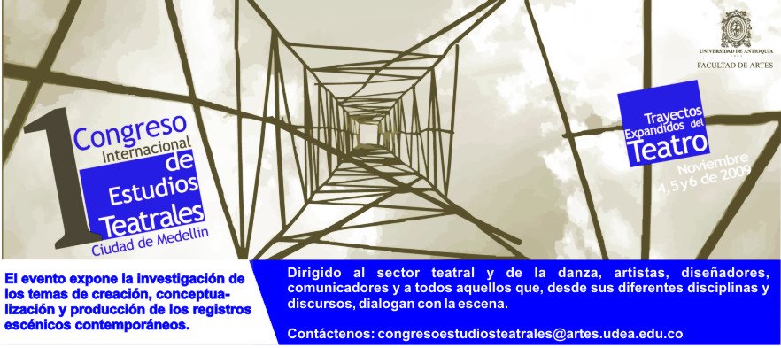 CONGRESO INTERNACIONAL DE ESTUDIOS TEATRALES