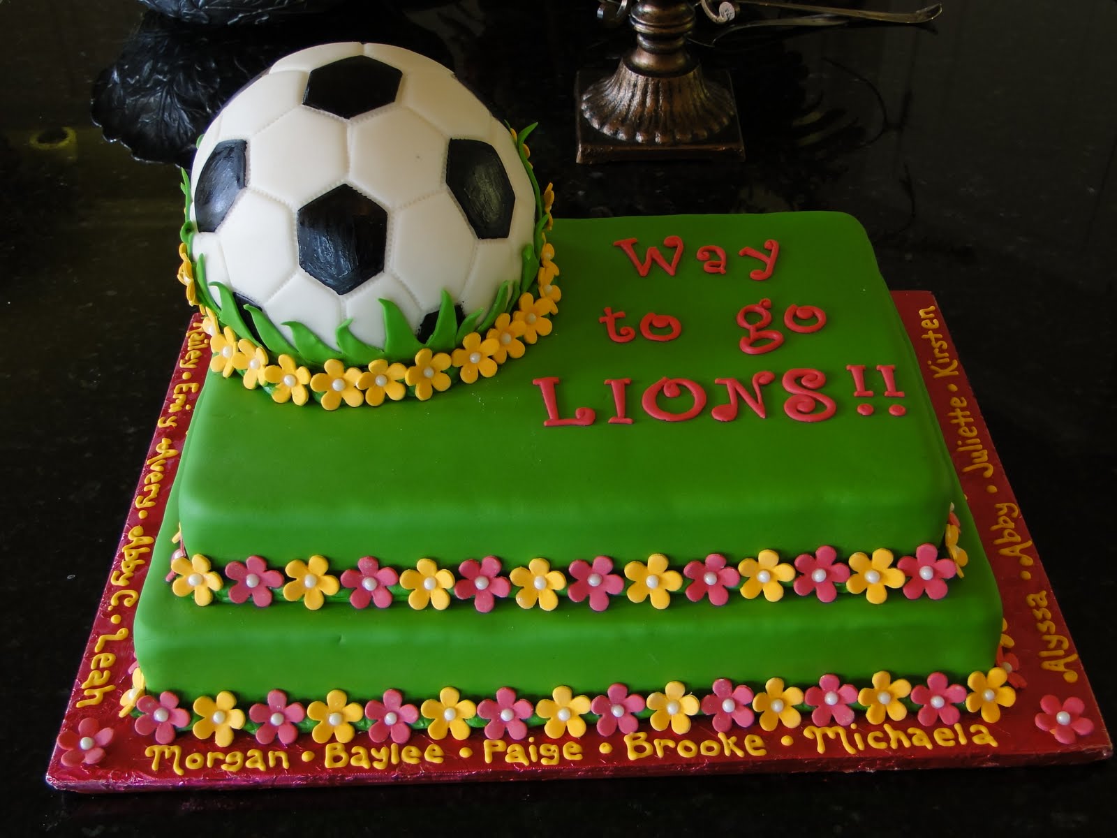 CakeByJess: Soccer Cake