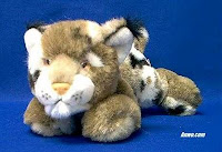 bobcat plush stuffed animal