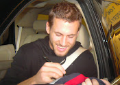 Jeff signing my jersey