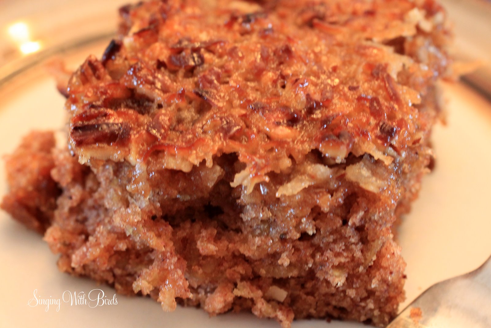 Oatmeal Cake with Broiled Topping Cheery Kitchen