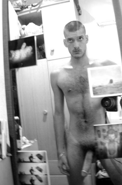 Naked Man In Mirror 2