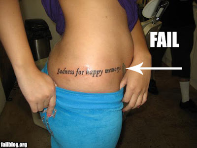 Music and Culture Misspelled Tattoos Courtesy Of Fail Blog and Ugliest 