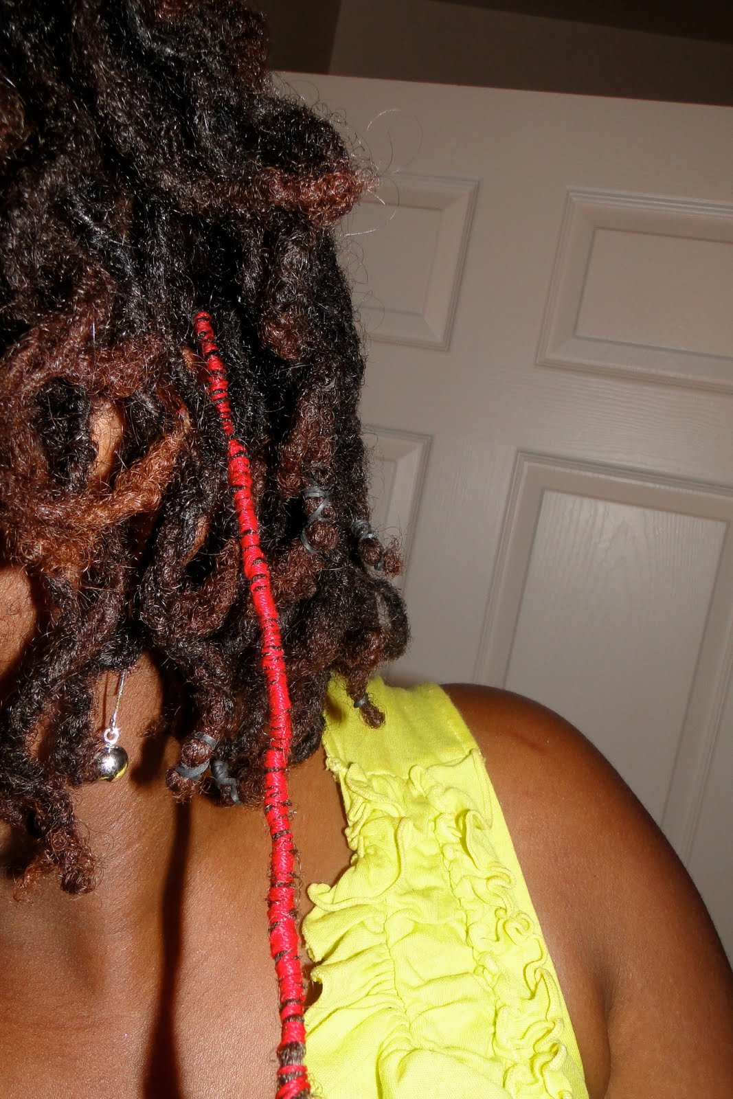 Loc Rocker How To Colorful locs with yarn