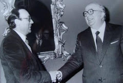 Con il Presidente del Consiglio Giovanni Spadolini