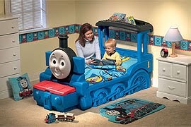 THOMAS Y A SUS AMIGOS, CAMA TREN DE LITLLE TIKES : Decoración de