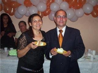 Missionária Jurema e Pastor Paulo Roberto Martins