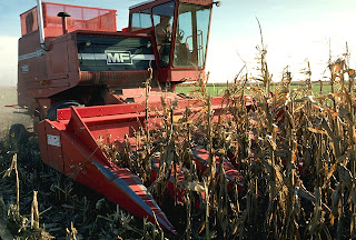 corn harvest combine food vs fuel Iowa Illinois Minnesota Nebraska