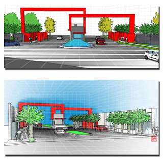 Design Pintu Gerbang