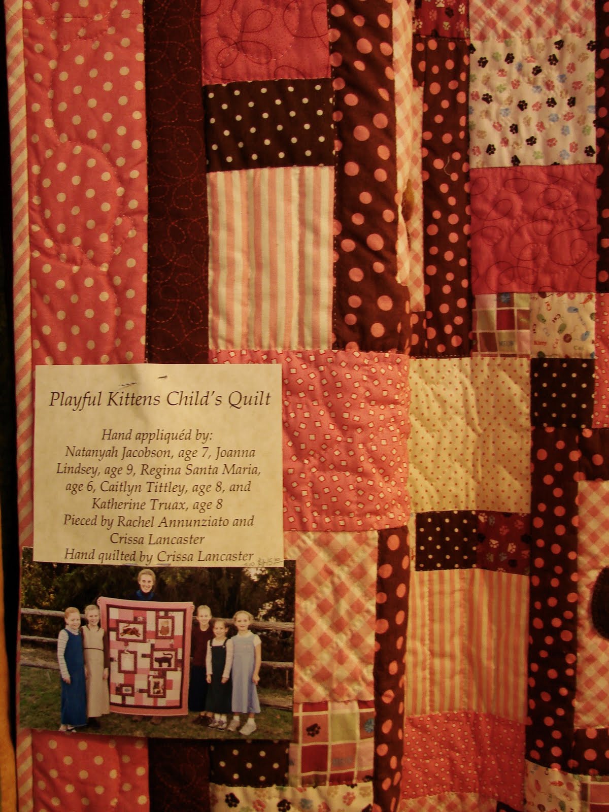 Quilts from Homestead Heritage Craft Fair
