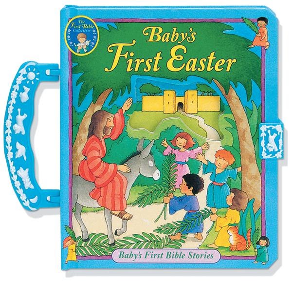 Quaintly Garcia Baby's First Easter Book & Little People Easter Figures