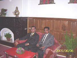 In Sikkim Raj Bhawan with Capt G Raj Kumar