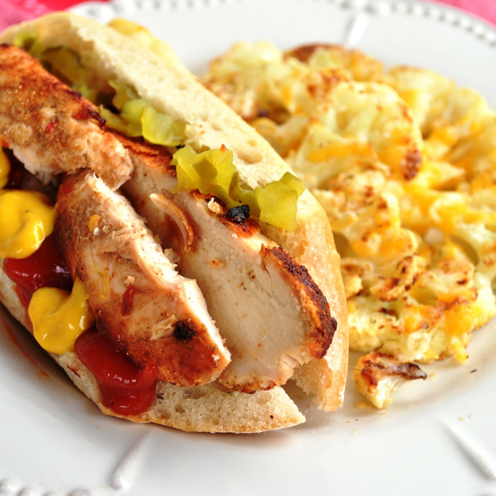 The Svelte Gourmet Hot Dog Chicken...and I mean that in a good way!