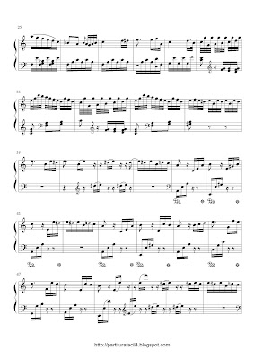 Partitura de piano gratis de Ludwig van Beethoven: Para Elisa