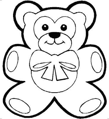 Teddy Bear Coloring