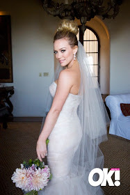 Hairstyle Hilary Duff Wedding Pics
