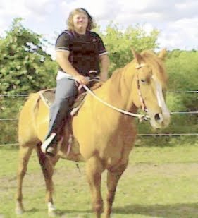 Me and my horse Surri