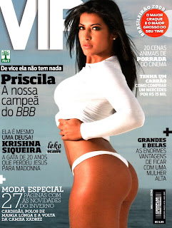 1 Revista VIP   Priscila   BBB 9   Maio 2009