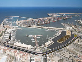 The port and F1 circuit