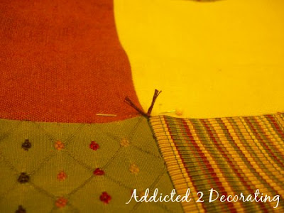 D.I.Y. Project, How to make a patchwork quilted throw.