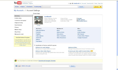 Account - March 28, 2009 Account - March 28, 2009
