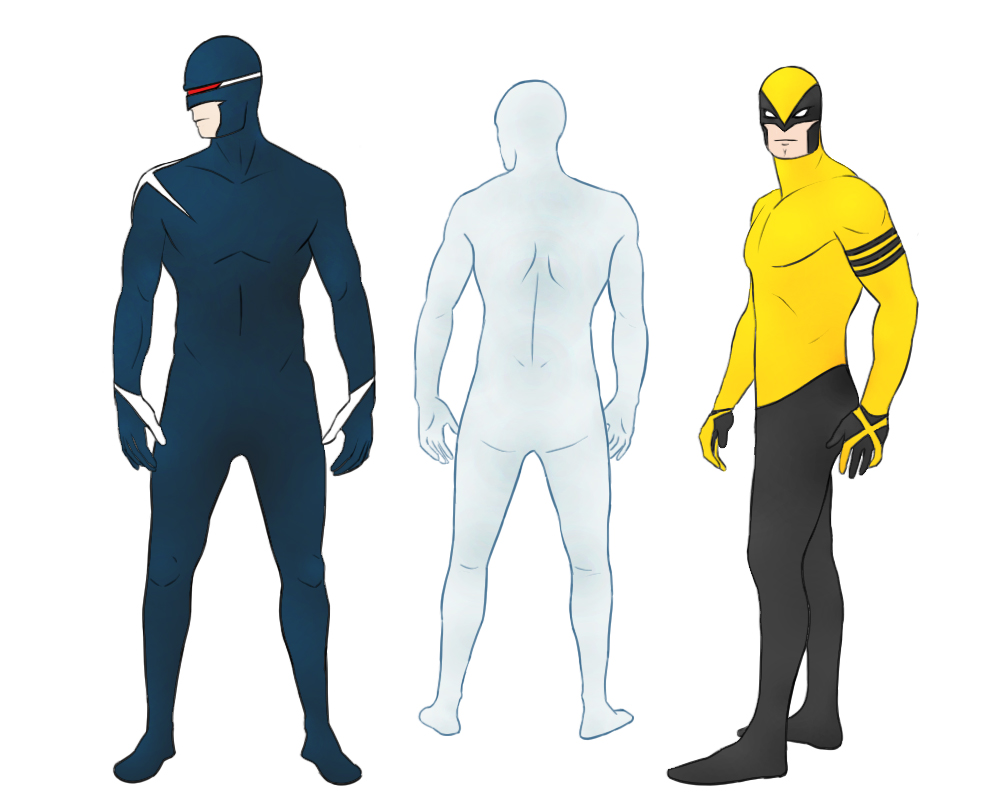 Evan's Sketchblog XMen Costume Redesign