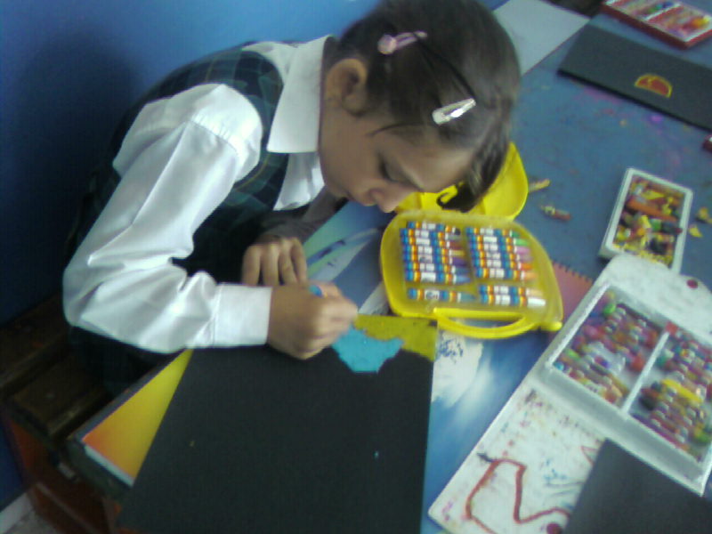 Zimpara Kedi Pastel Resim Pastel Boyalar