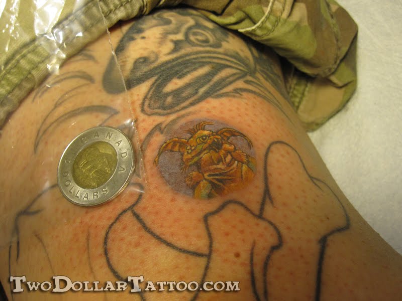 Two Dollar Salacious B Crumb Tattoo By Matthew Ellis