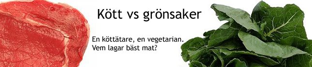 Kött vs grönsaker