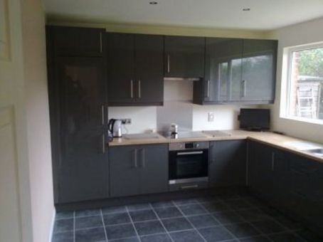 Recent kitchen refurbishment as completed  for Mrs Poole of Bangor